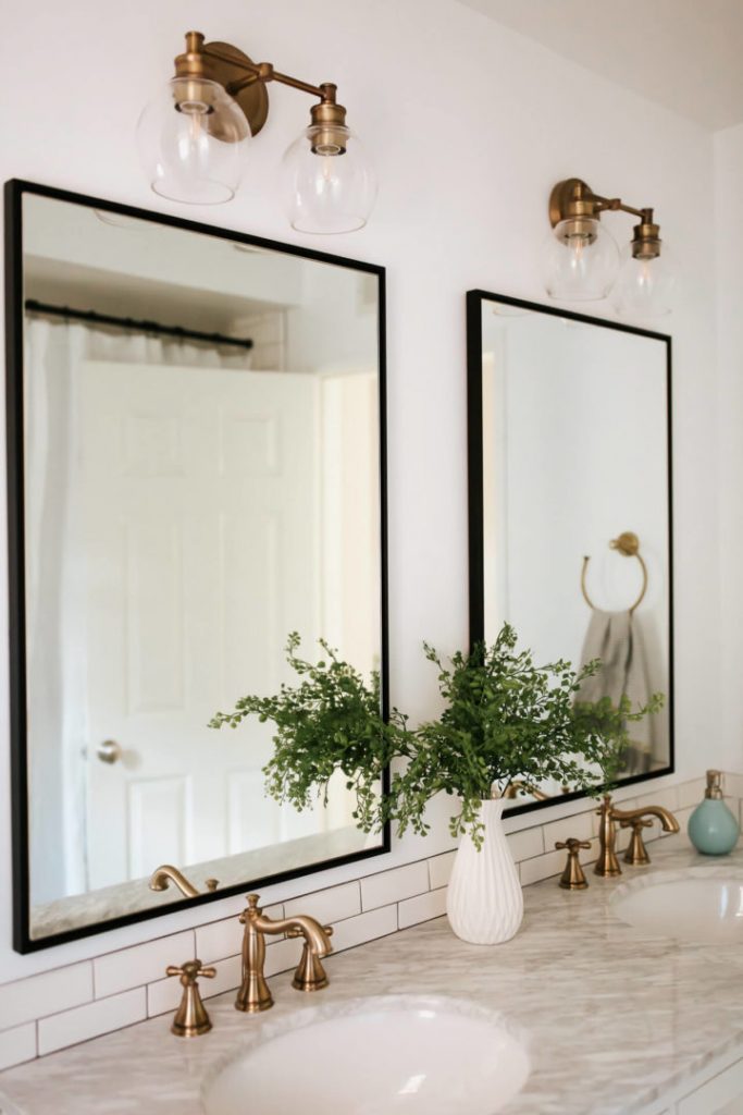 popular bathroom mirrors